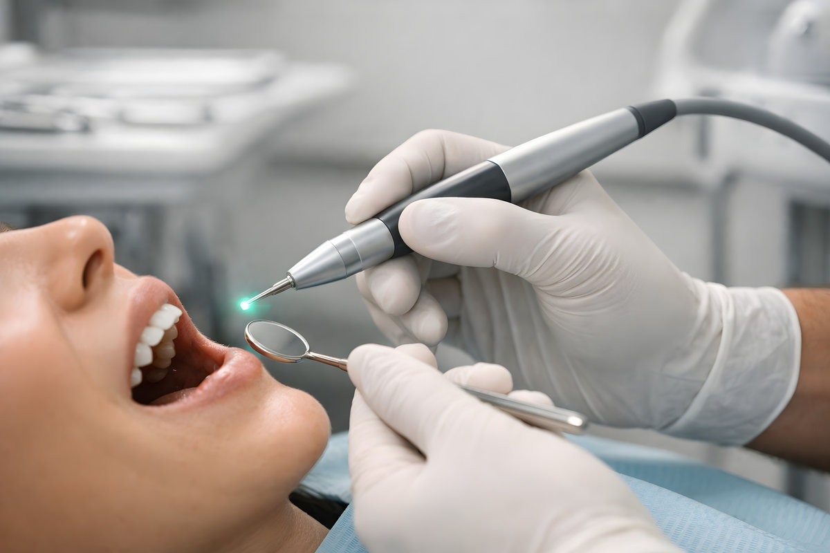 Laser Dentistry Treatment in Modern Dental Office, Advanced Dental Care
